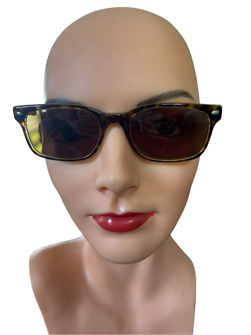 RAY-BAN Sports Wrap RB5286 5082 Brown Gold Sunglass/Glass FRAMES 51-18-135